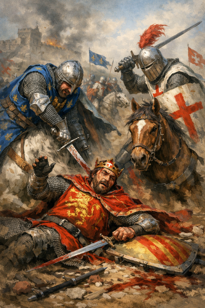 Mort Rei a la batalla de Muret