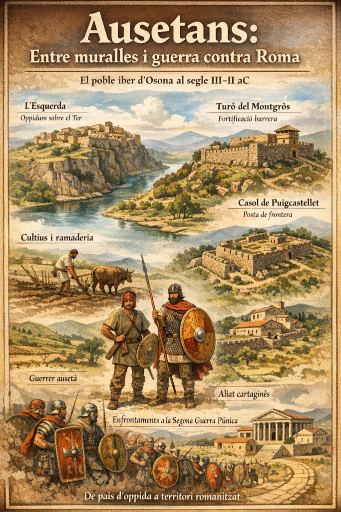Ausetans i la guerra contra Roma 