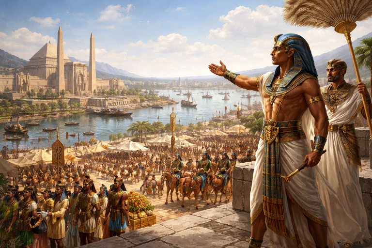 Faraó i exèrcit a l'antic Egipte