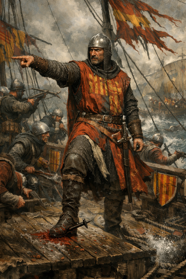 Jaume II Batalla de Capo Orlando 1299