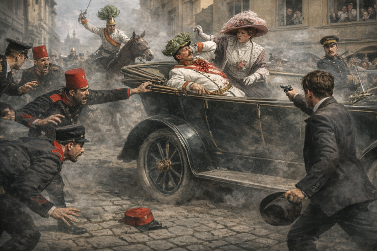 L'assassinat de l'Arxiduc Francesc Ferran L'assassinat de l'Arxiduc Francesc Ferran