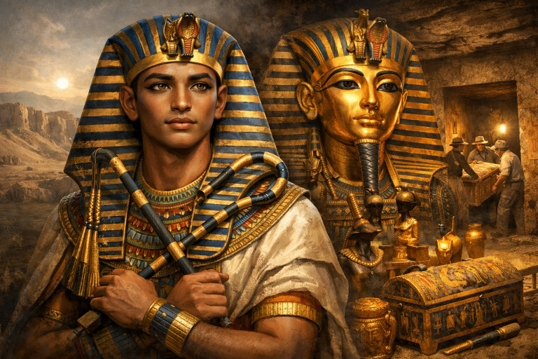 Tutankhamon i els tresors de la tomba