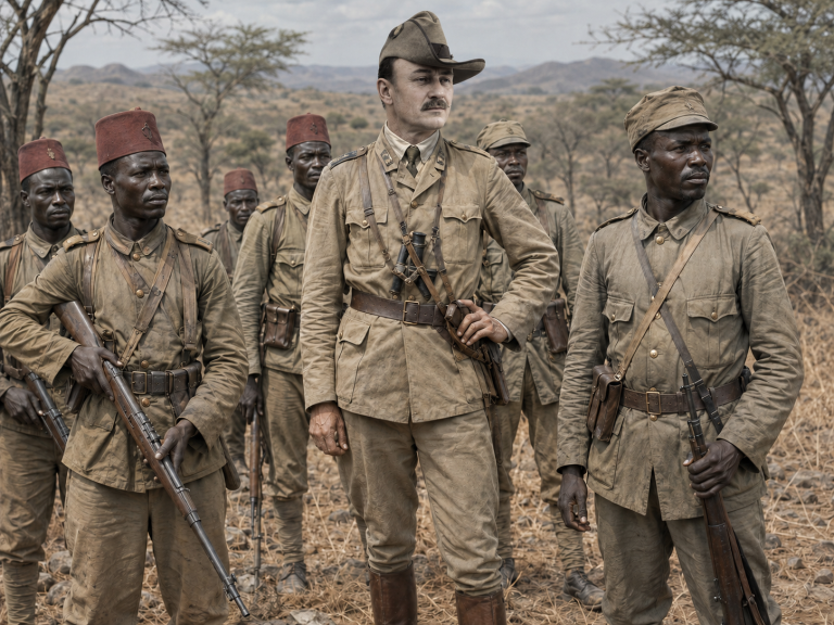 Lettow-Vorbeck i els seus askaris africans