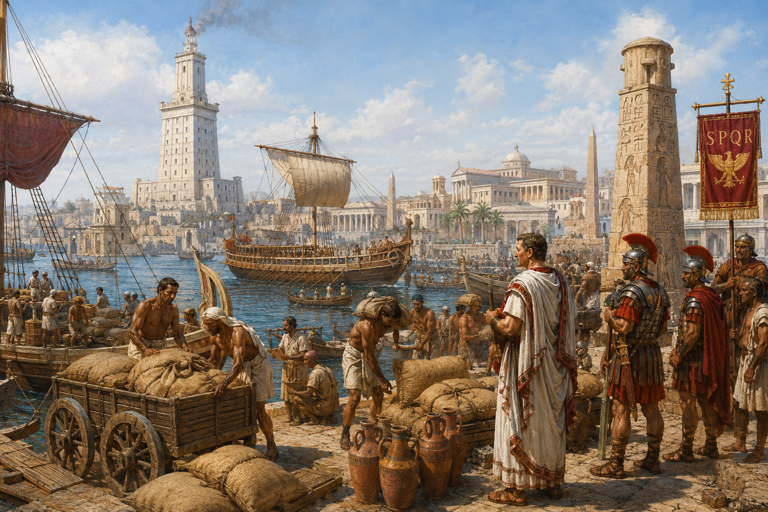 Egipte romà: el graner de Roma i la província que August no va voler compartir